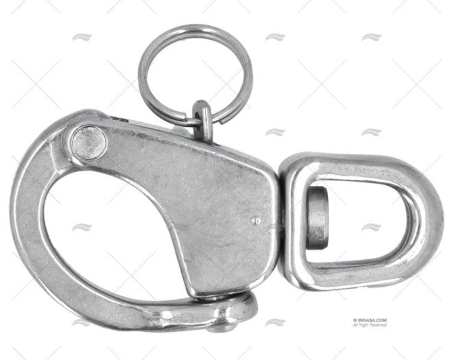 MOUSQUETON DRISSE INOX OEIL 70