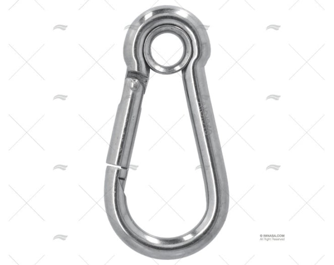 MOUSQUETON INOX 316 7X70 A OEIL
