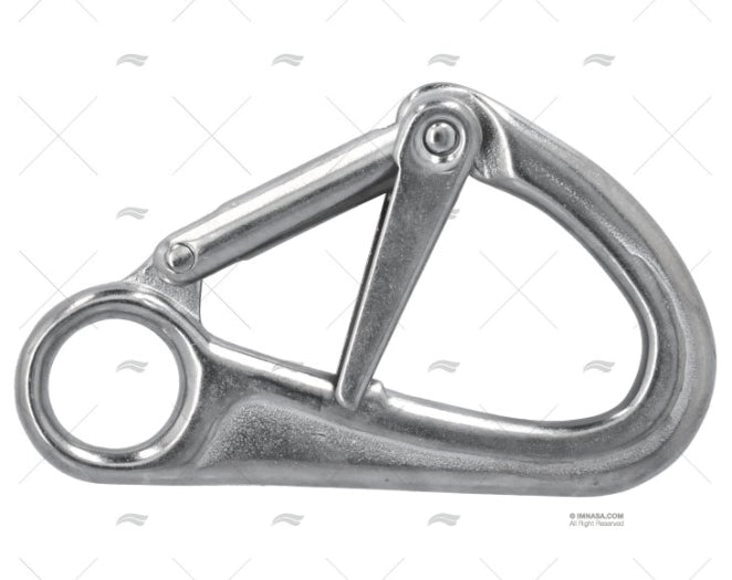 MOUSQUETON INOX SECURITE 10mm