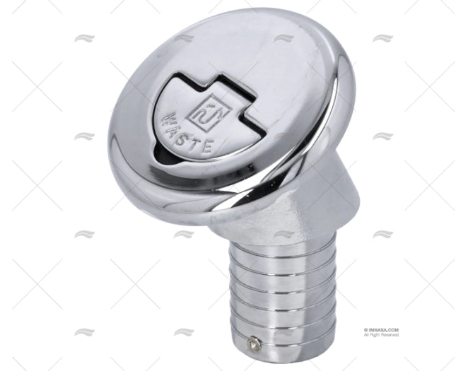 NABLE 30º A/CLE LAITON CHROME WASTE 38mm