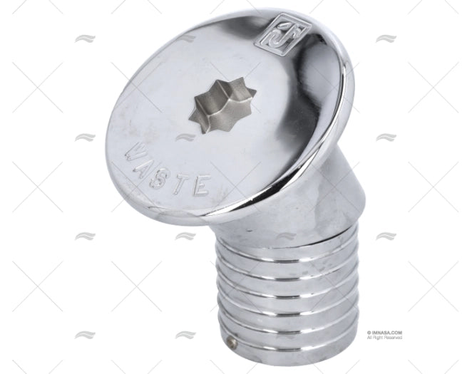 NABLE 30º WINCH   LAITON CHROME WASTE 50