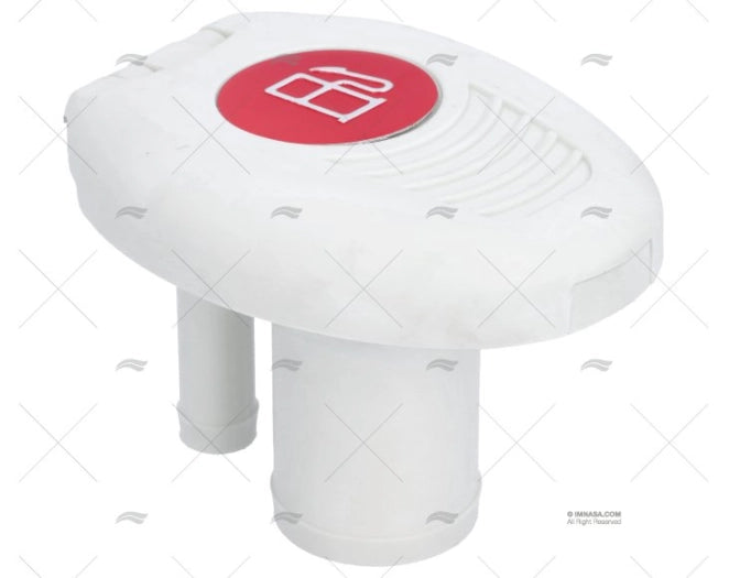NABLE PLAST BLANC FUEL TILE DROIT 1"1/ PERKO