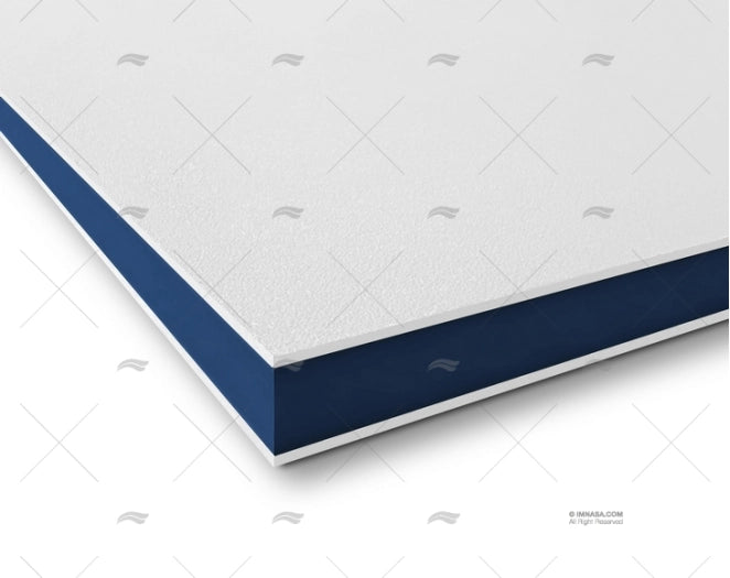 PANEAU KING PLASTIC WH-BL-WH 6,3x800x600 KING PLASTIC CORPORATION