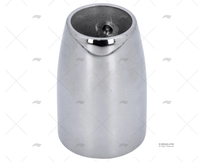 PIED DE BALCON OVALE INOX 90º 48mm
