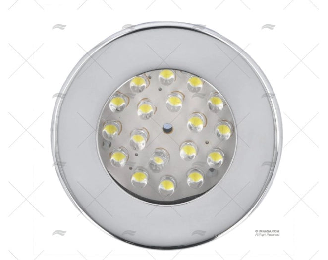 PLAFONIER LED 70mm 12V IP-65 CROM