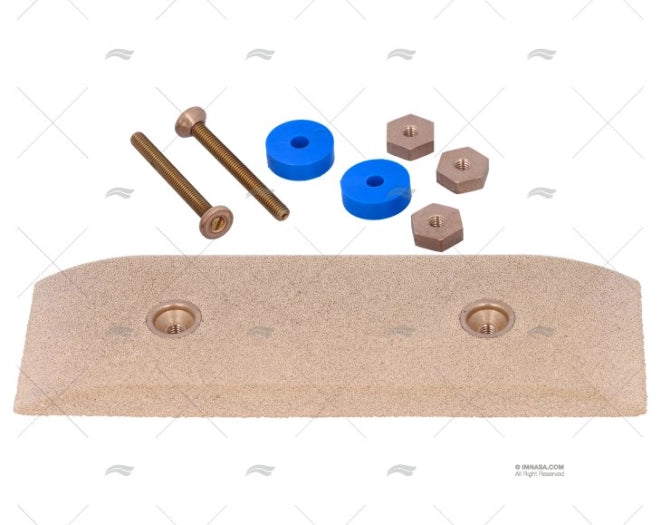 PLAQUE MASSE 0,9KG 205x65x13mm TECNOSEAL