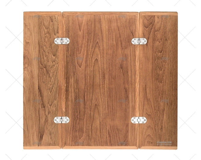 PLATEAU TABLE PLIABLE TEAK 900x600/300 ARC MARINE