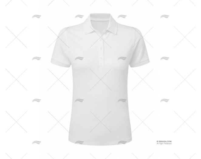 POLO PIQUE FEMME BLANC XL