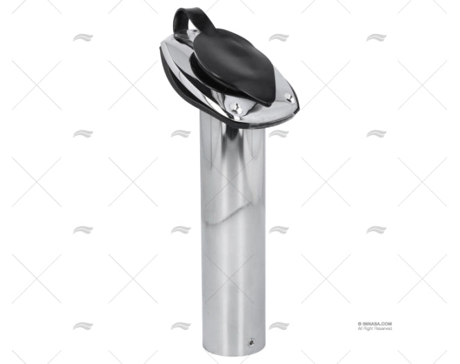 PORTE-CANNE ENCASTRE 50mm LAITON CHROME