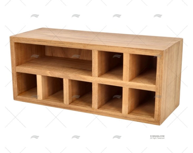 PORTE PAVILLONS TEAK 260x105x110mm ARC MARINE