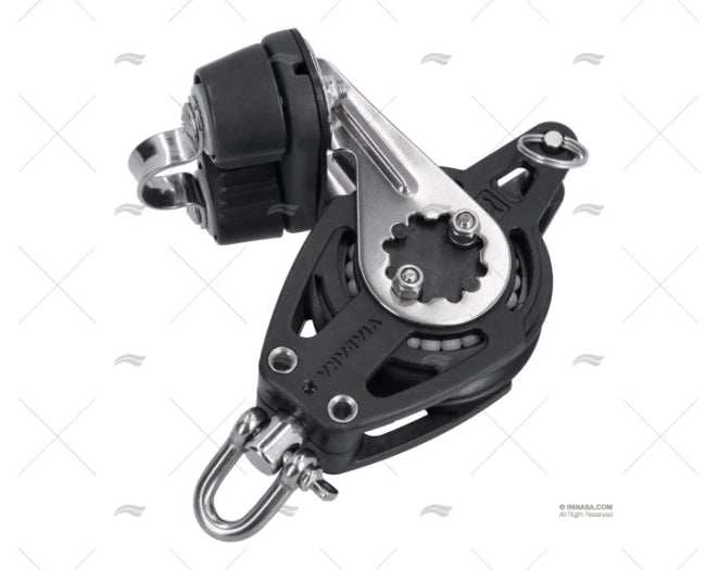 POULIE SIMPLE A/RINGOT 12mm A/FIXATION VIADANA