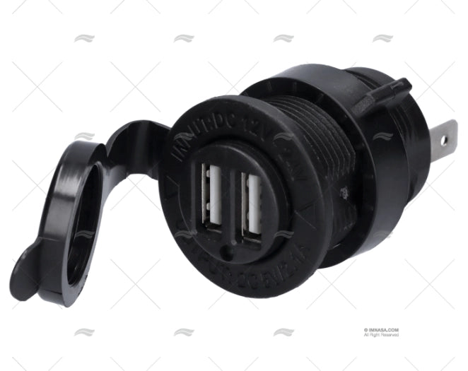 PRISE USB 12V 2 PORS