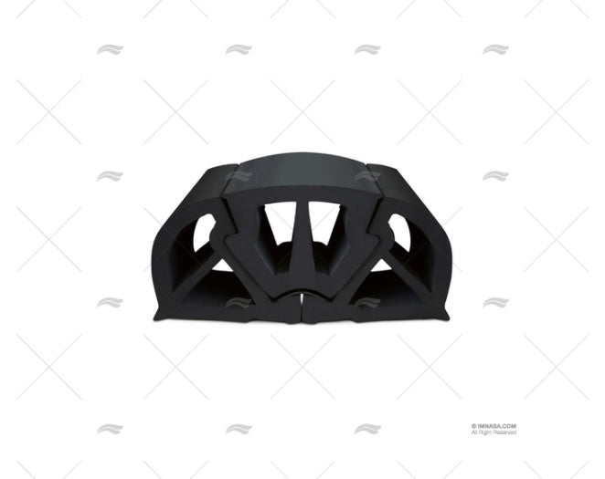 PROFIL PVC BUMPER H 100 NOIR 12m TESSILMARE
