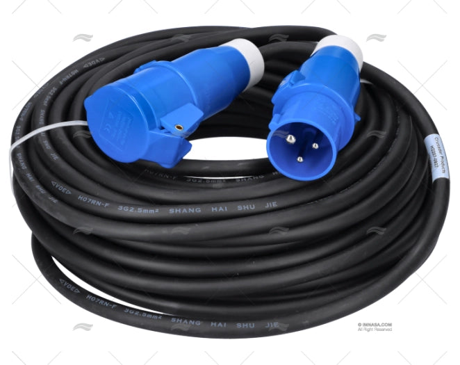 PROLONG.25MTR NPR 3x2.5 CEE M┬LE/FEMELLE