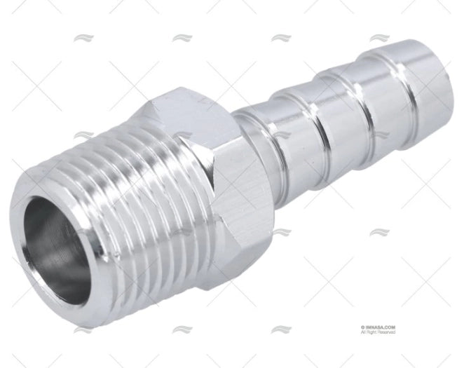 RACCORD ALU TUYAU 10mm - RAC 3/8"