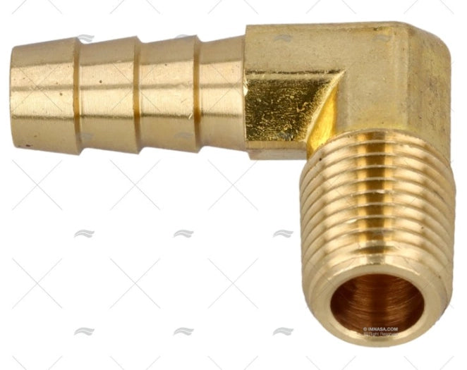 RACCORD COUDE LAITON 1/4' x 3/8' NPT