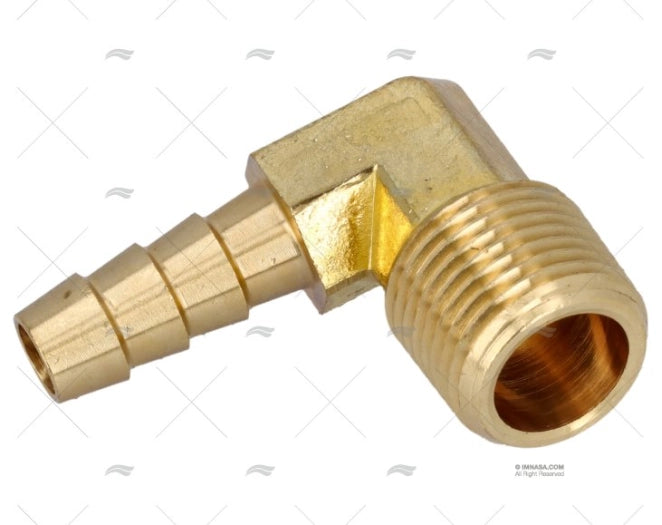RACCORD COUDE LAITON 3/8' X 5/16' NPT
