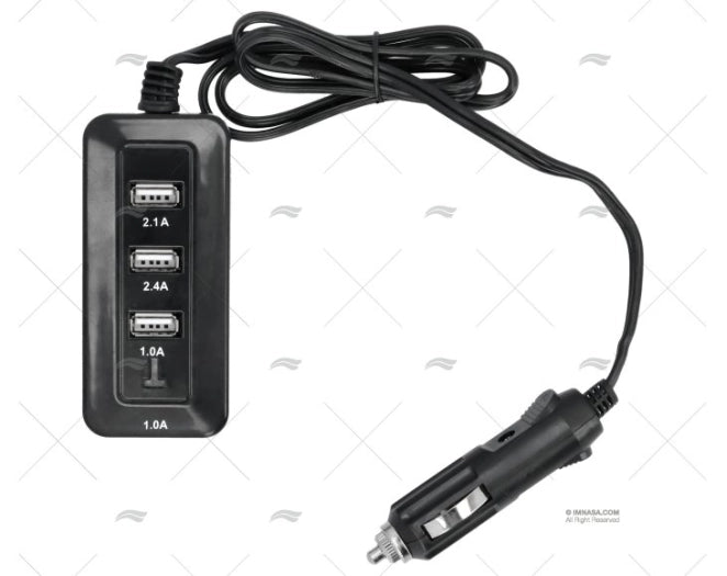 RALLONGE ALLUME CIGARE USB X 3
