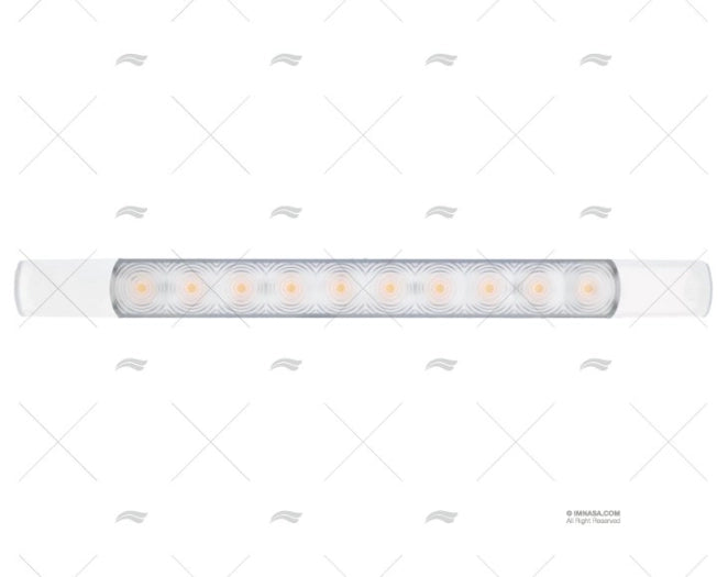 REGLETTE LED COUTOISIE 12V BLANC CHAUD HELLA MARINE