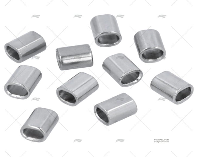 SERRE CABLES INOX 3mm (10u)