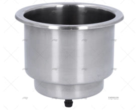 SUPPORT DE VERRE PLIABLE INOX