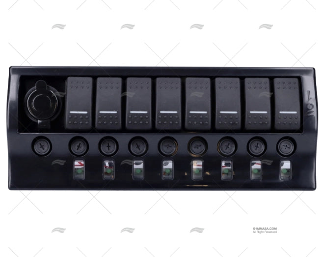 TABLEAU 9 INTERRUPTEURS 12V