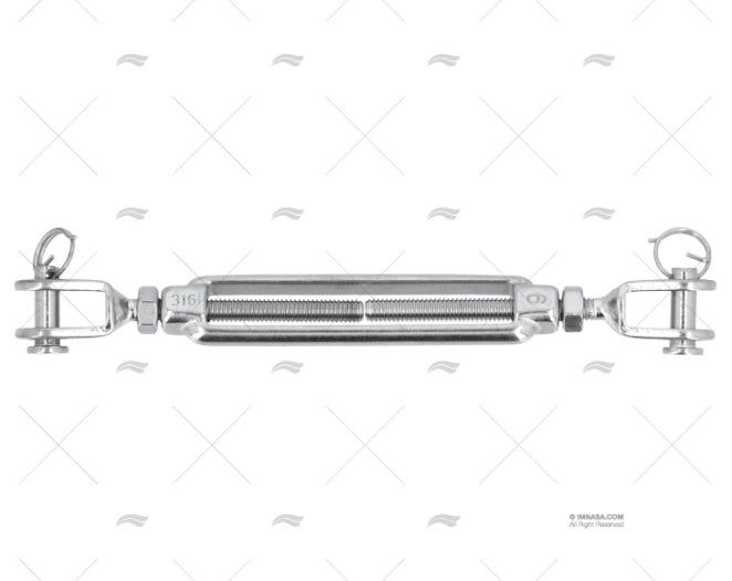 TENSEUR A CHAPE-CHAPE INOX 6