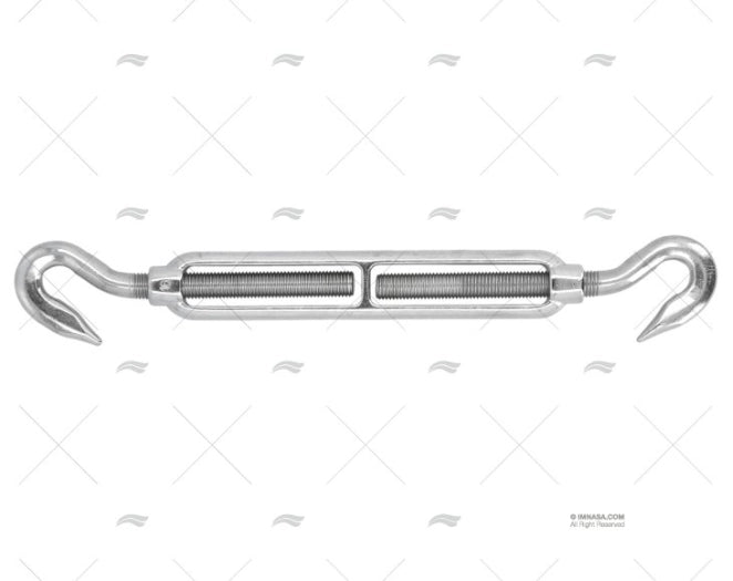 TENSEUR CROCHET-CROCHET INOX 16mm