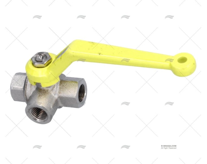 VANNE 3 VOIES T 1/4" GUIDI