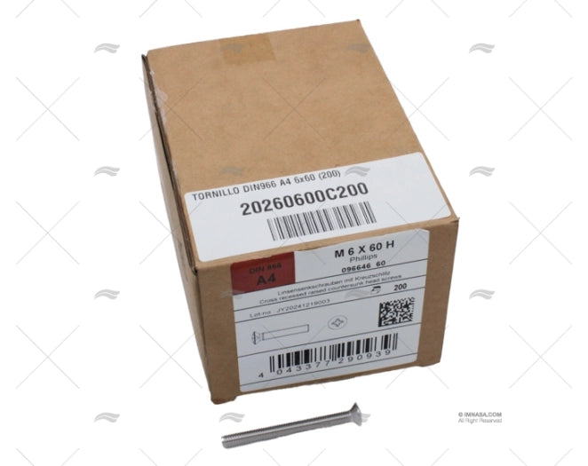 VIS DIN966 A4 6x60 (200)