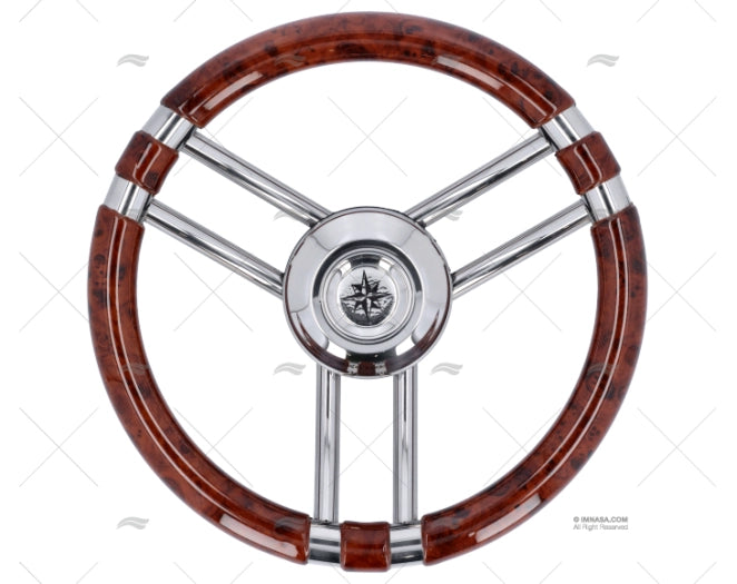 VOLANT T21CR IMITATION BOIS 350MM SAVORETTI ARMANDO