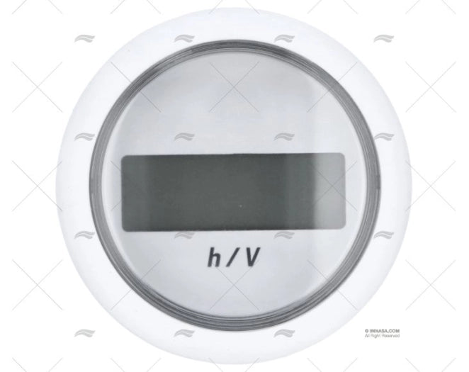 VOLTMETRE HOR VDO 8-24V 52mm BLANC R