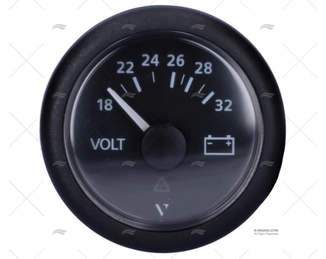 VOLTMETRE VLN 24V 52mm