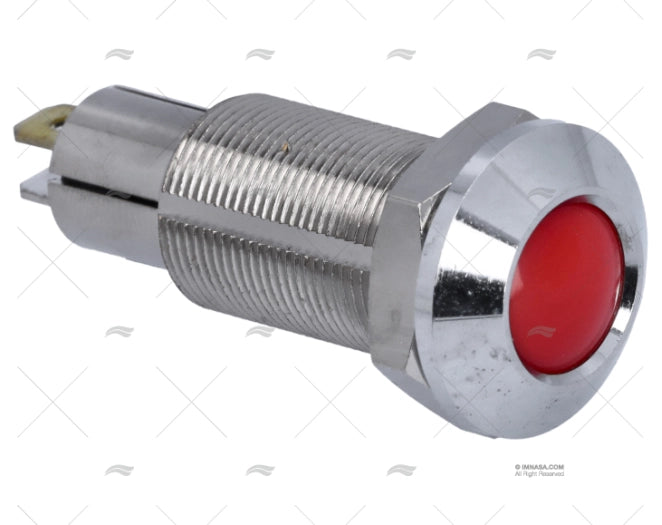VOYANT INDICATEUR ROUGE 12/24V