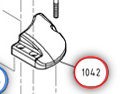 Couvercle de stripper , cover bronze chromé pour guindeau Lofrans x1 ref 631375